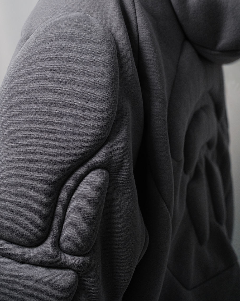 Felpa imbottita Esoscheletro